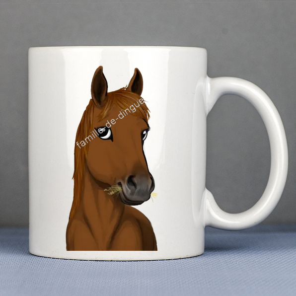 Personalized Horse Mug